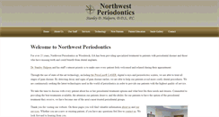 Desktop Screenshot of northwestperiodontics.net